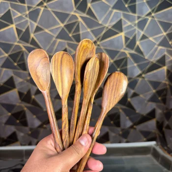 Daily Use 6-Piece Eating Spoon Set – Premium Rust-Resistant Stainless Steel Cutlery