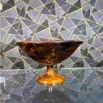 Wooden Bowl with Stand – Premium Handcrafted Serving Bowl for Fruit, Snacks & Decor