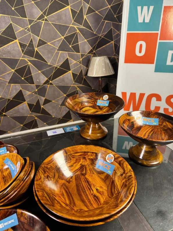 Wooden Bowl Set in Pakistan – Handcrafted Serving & Dining Bowls | WCSPK