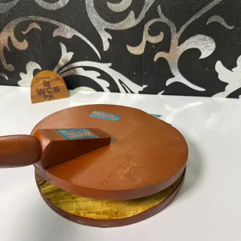 Premium Wooden Roti Maker – Chakla Belan Set in Mango & Sheesham Wood | WCSPK