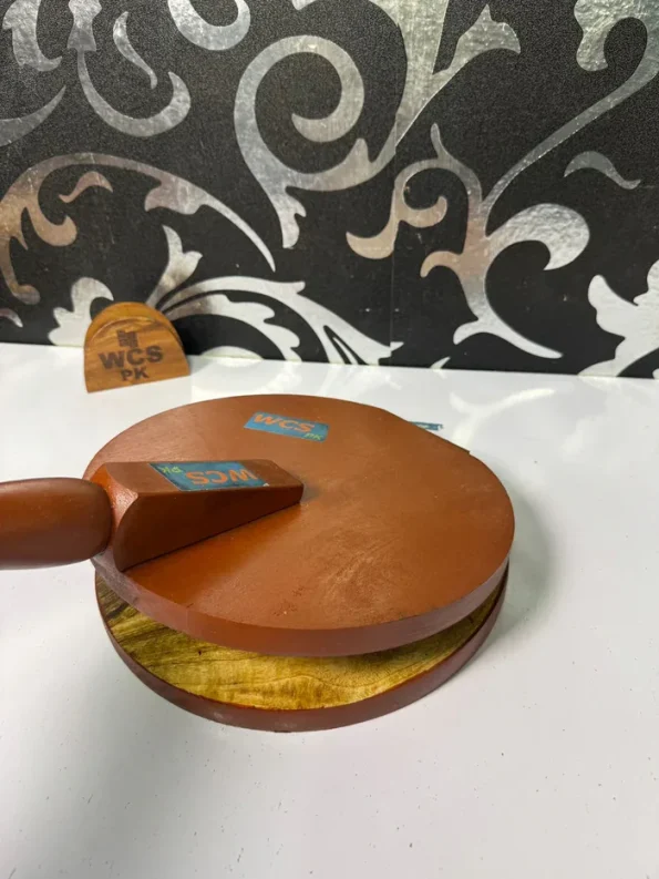 Premium Wooden Roti Maker – Chakla Belan Set in Mango & Sheesham Wood | WCSPK