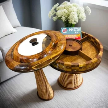 Wooden Dry Fruit Bowl – Handcrafted Serving Bowl Pakistan | WCSPK