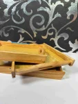Wooden Tray Set 011 – Affordable Wooden Serving Tray Set for Daily Home Use
